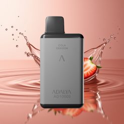 Adalya AD 10000 Puffs Maasika Plahvatus USB-C Laaditav