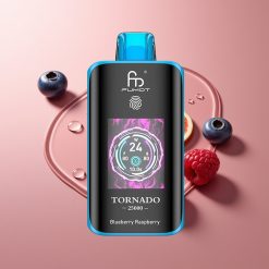 Fumot Tornado 25000 Puhangud Mustikas Vaarika HD Ekraan 700mAh