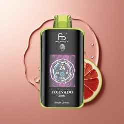 Fumot Tornado 25000 Puhangut HD Ekraaniga 700mAh Viinamarja Sidrun