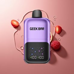 GEEK BAR 2GO 50000 Puffs Viinamarja & Vaarika Suure Ekraaniga Kahepaakne