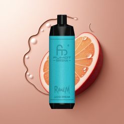 RandM Fumot Shisha 10000 Puffs 18ml Selge Unenägu