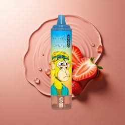 RandM Fumot Tornado 15000 Puhangit Maasik Disposabel Vape 25ml LCD