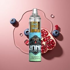 RandM Fumot Tornado 7000 Suud 14ml Mustikas Granaatõun RGB