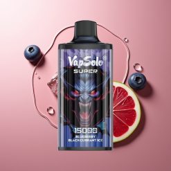 Vapsolo Super 15000 Pihud Mustikas Sõstar Jää 40ml 850mah