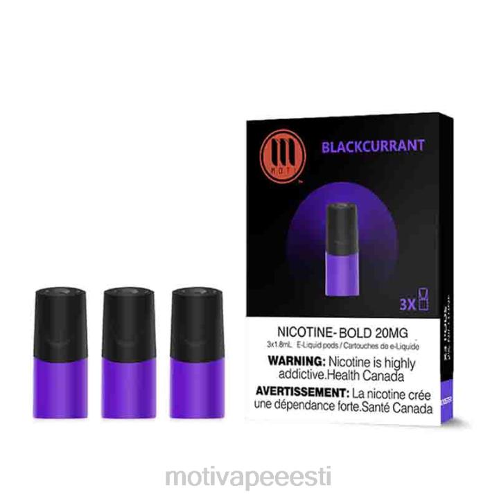 MOTI Vape Flavors Eesti - MOTI klassikalised kaunad 4H022108 mustikas